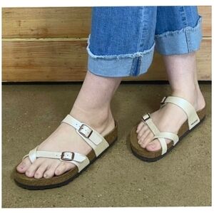Birkenstock Mayari Shimmering Birko-Flor Sandals